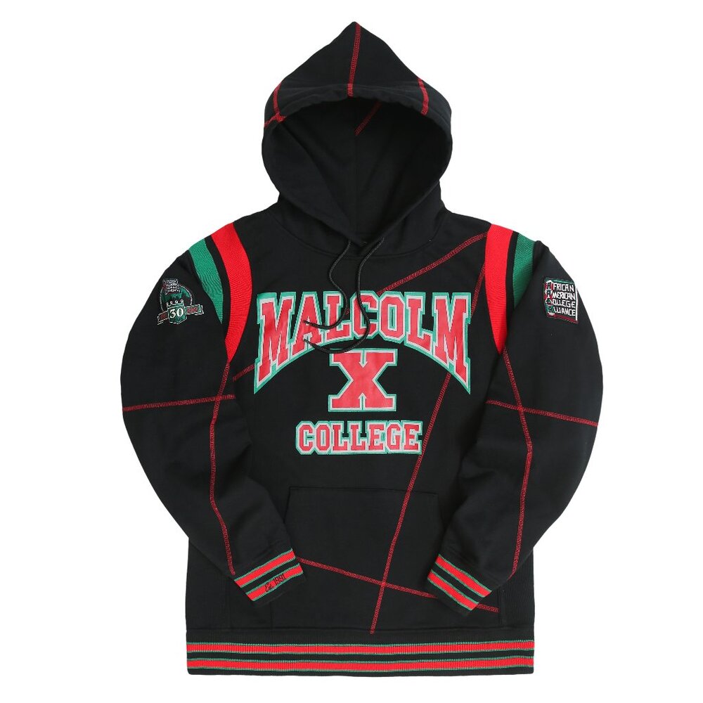 AACA Malcolm X College Hoodie Embroidered Heavyweight Sweatshirt